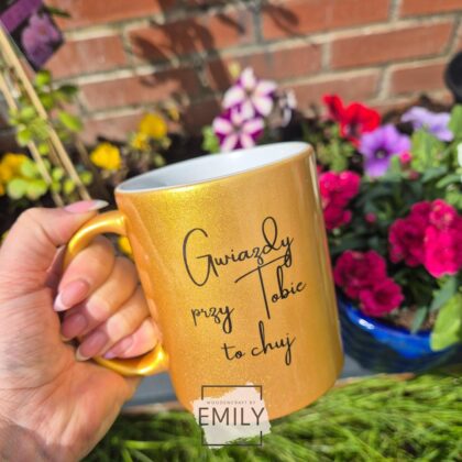 kubek gwiazdy przy tobie to chuj