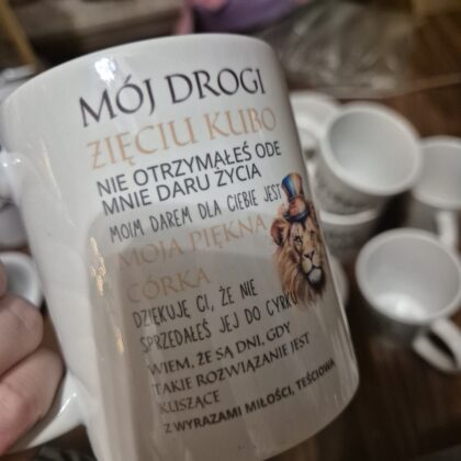 Kubek dla zięcia III kat.