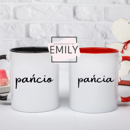 Kubki PAŃCIO I PAŃCIA - ZESTAW