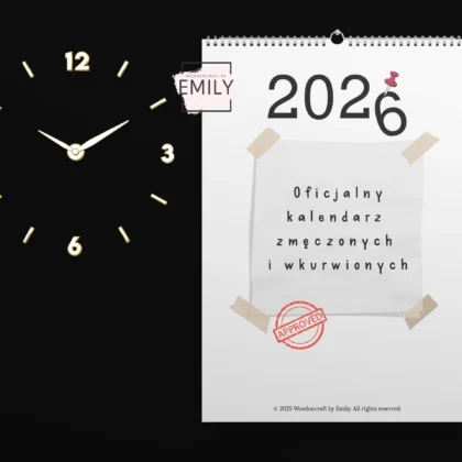 chamski i śmieszny kalendarz 2026